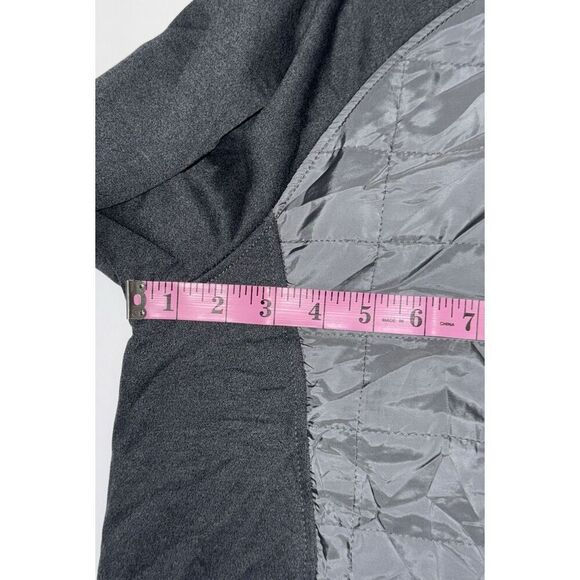 Orvis Mens Quilted Jacket Full Zip Outdoor Lightweight Gray Casual Large Hiking - Picture 11 of 16